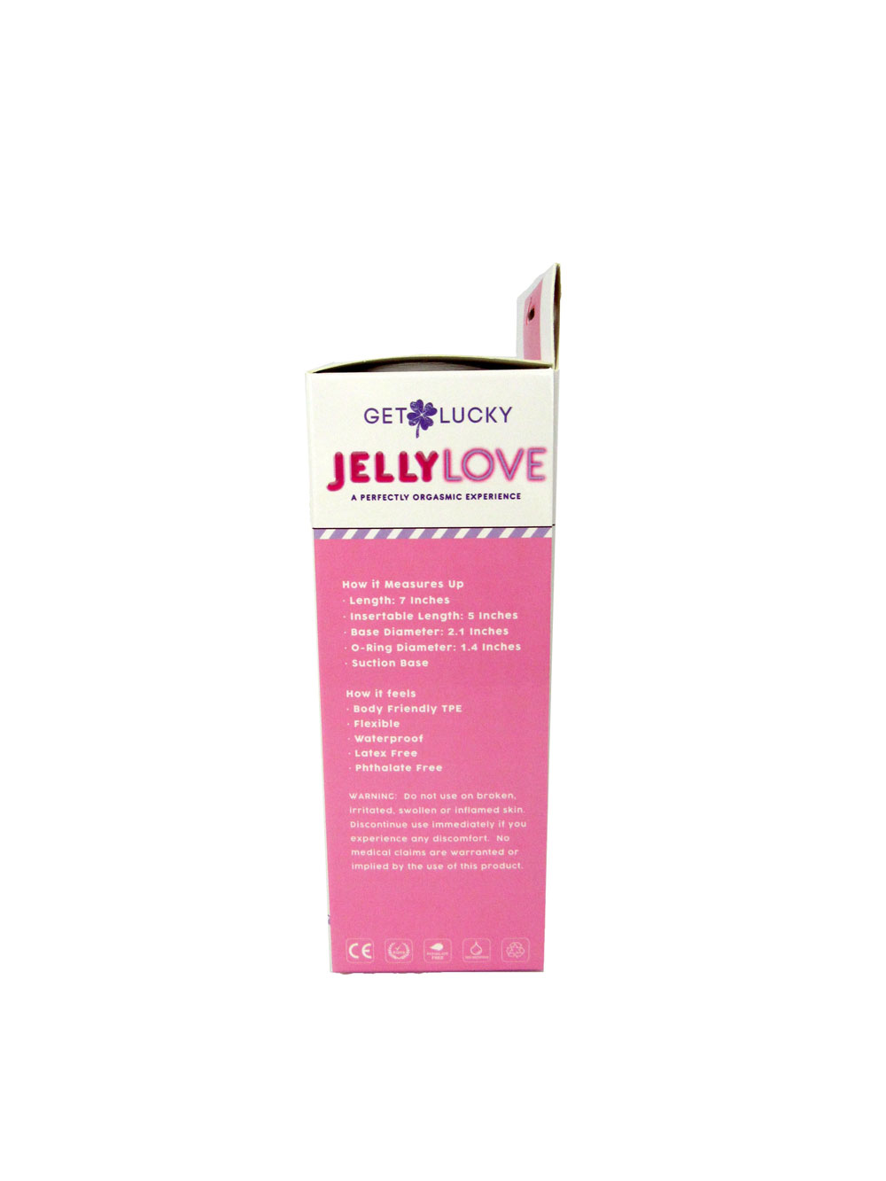 Viben - Jelly Love 7" Dildo - Pink - Dildos