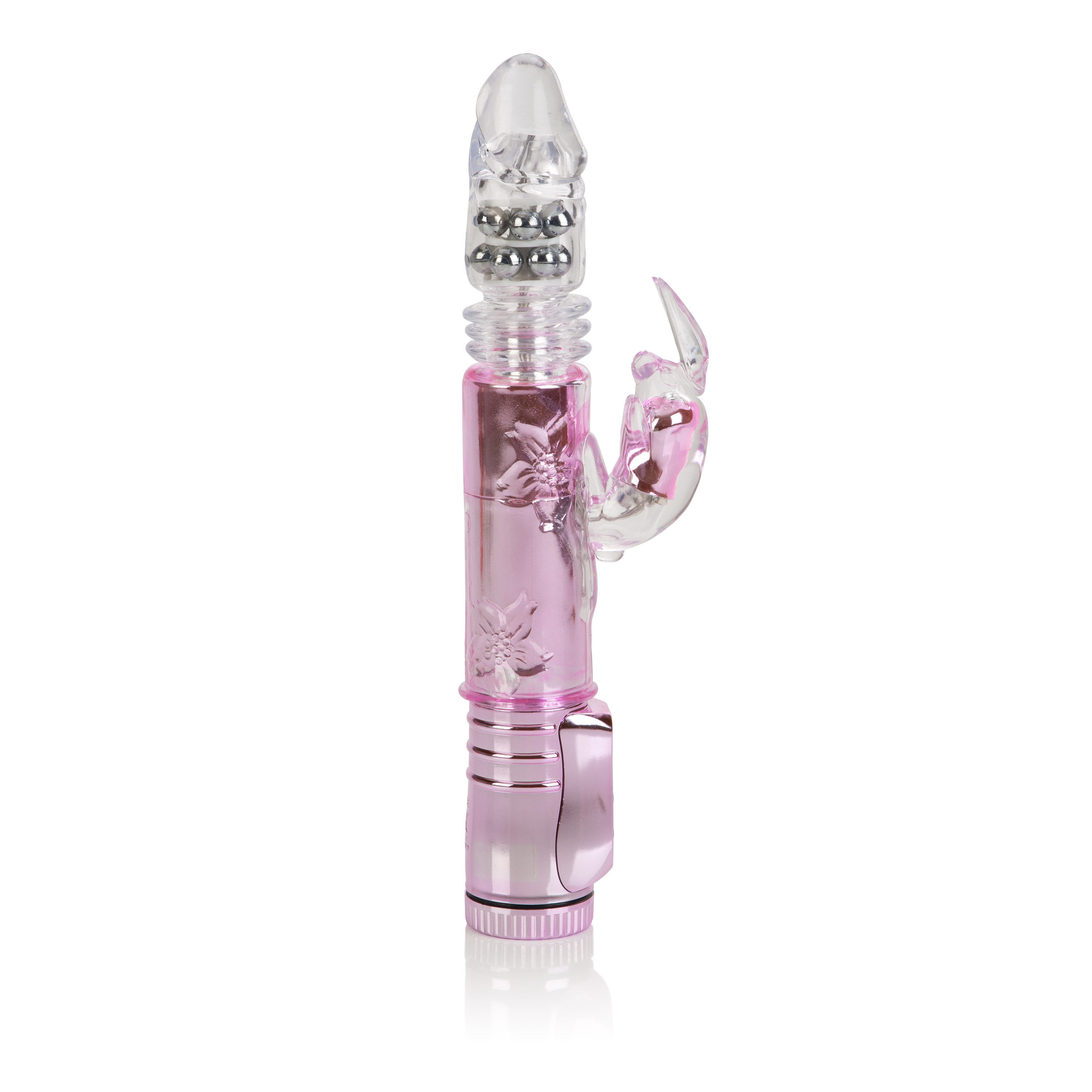 CalExotics - Thrusting Orgasm Jack Rabbit - Pink - Clit Stimulators