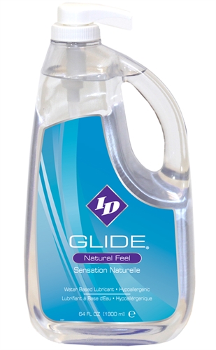 I.D. Lubricants - ID Glide Pump Bottle 64 Fl Oz - Lubricants, Creams & Glides
