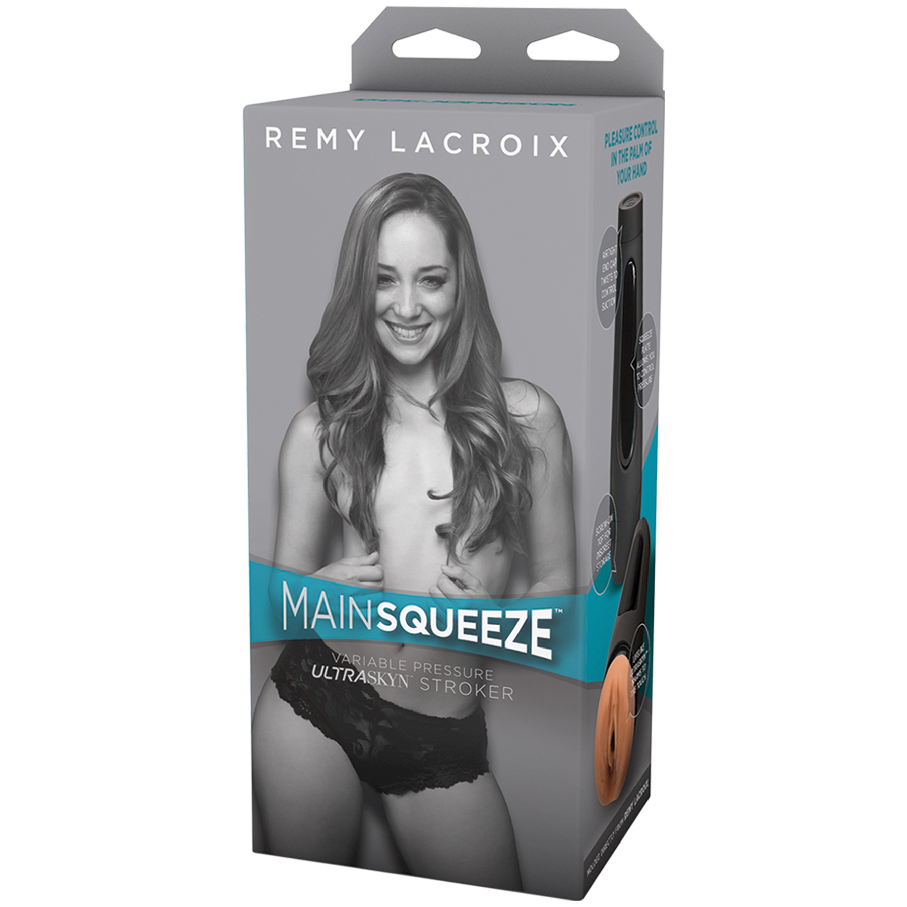 Doc Johnson - Main Squeeze Remy LaCroix Pussy - Masturbation Aids for Males - TPE/TPR/Elastomers