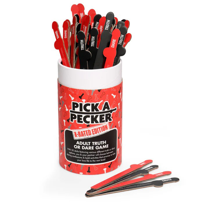 XR Brands - Pick a Pecker Adult Truth or Dare X-Rated Edition - Bachelor & Bachelorette Items