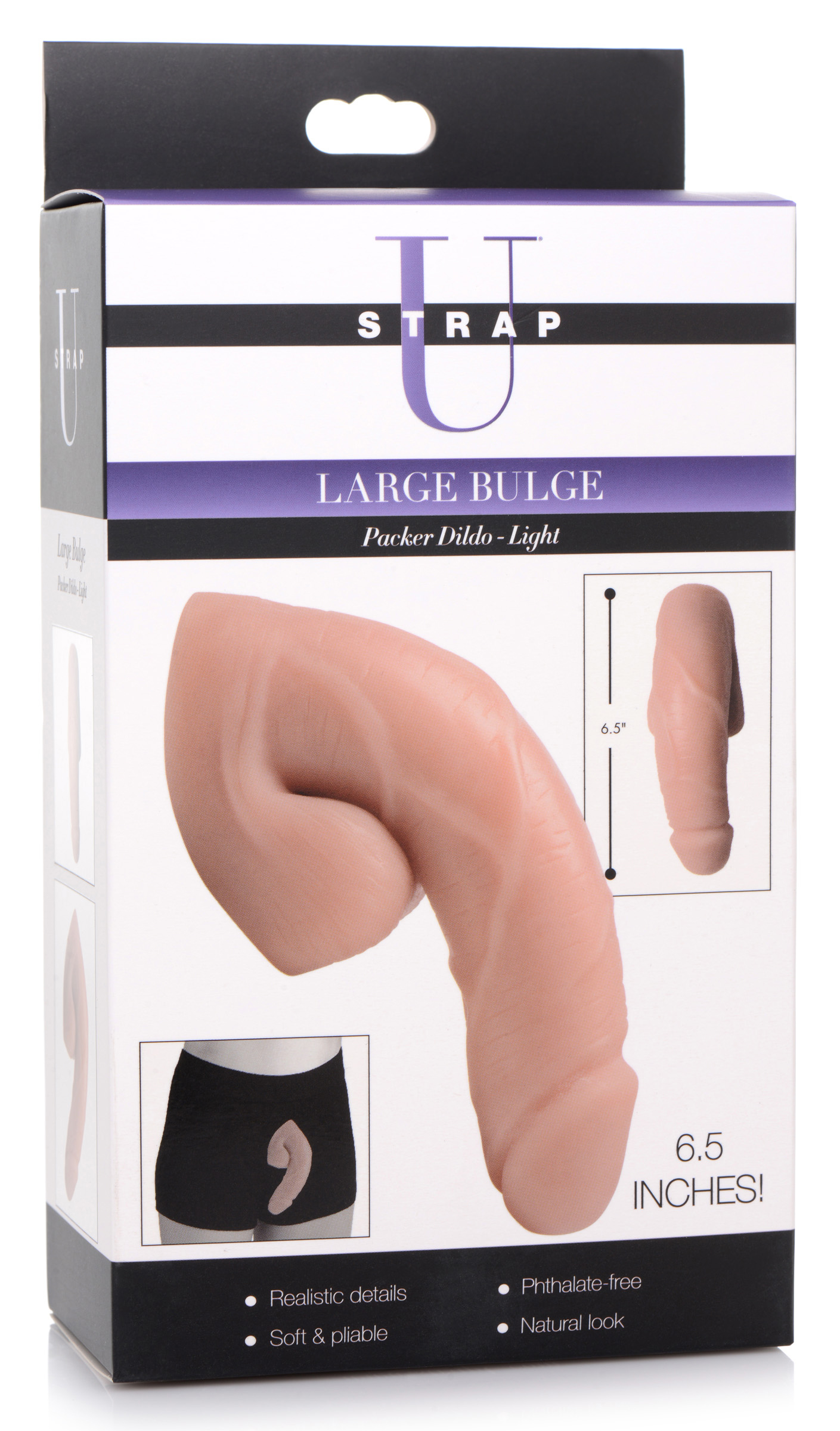 XR Brands - Large Bulge Packer Dildo - Light - Dildos