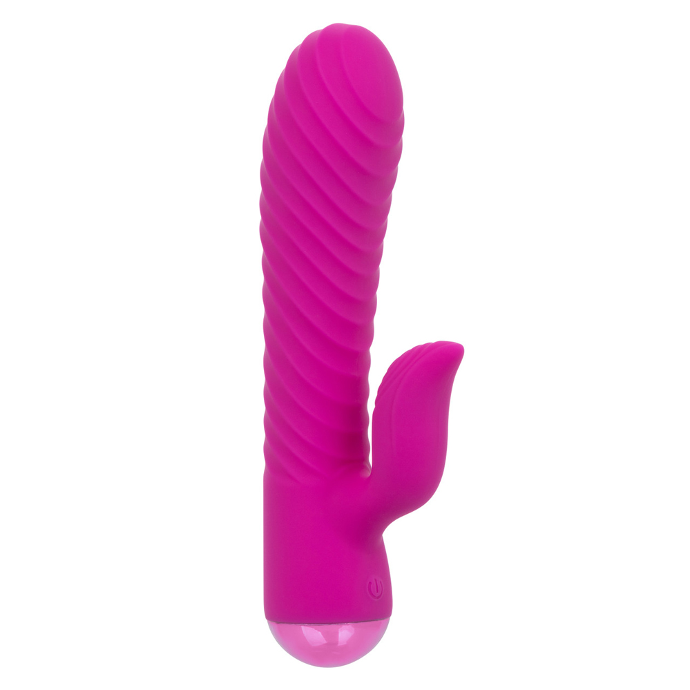 CalExotics - Extra Thicc Chubby Gyrating Tickler - Pink - Vibrators