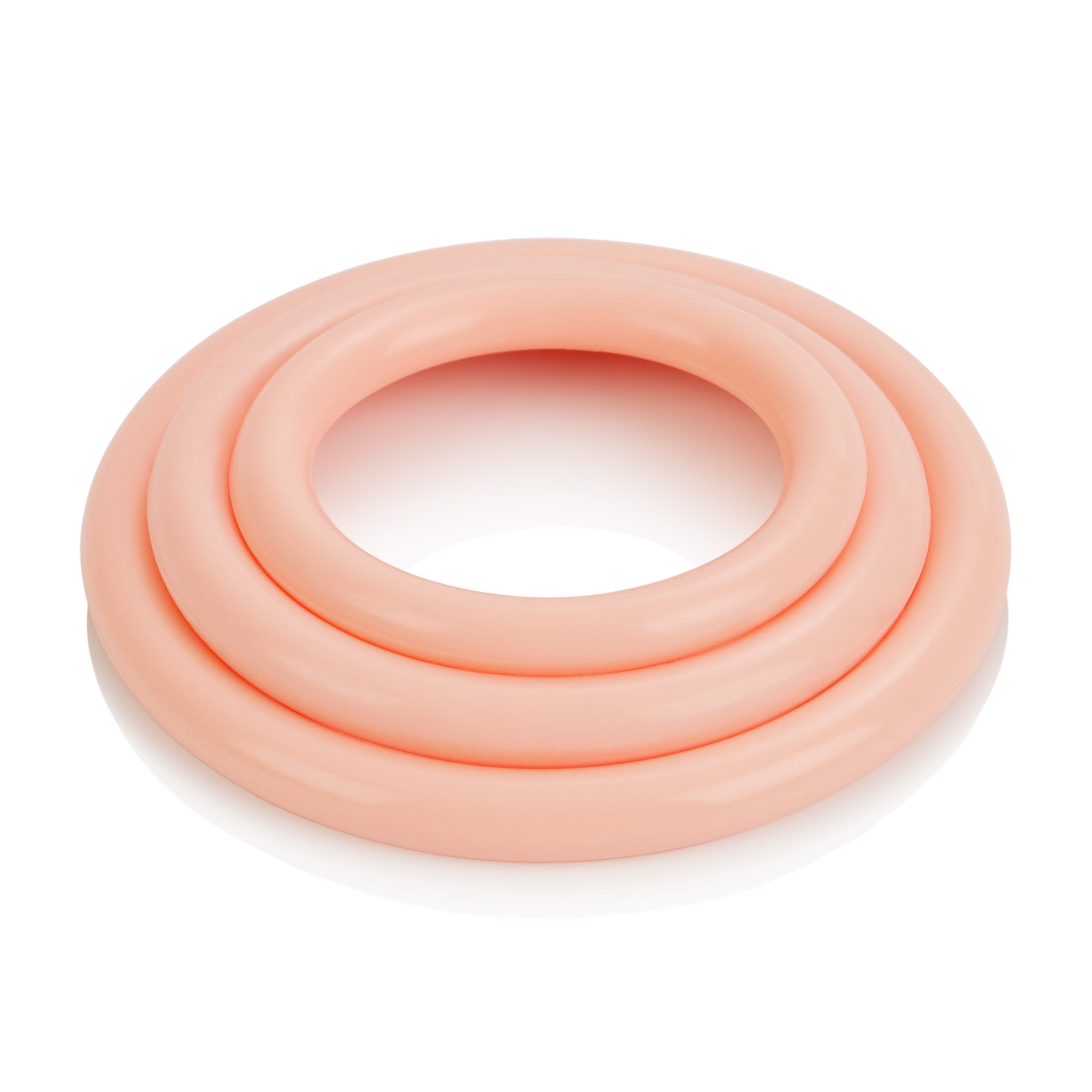 CalExotics - Tri-Rings Natural - Cockrings