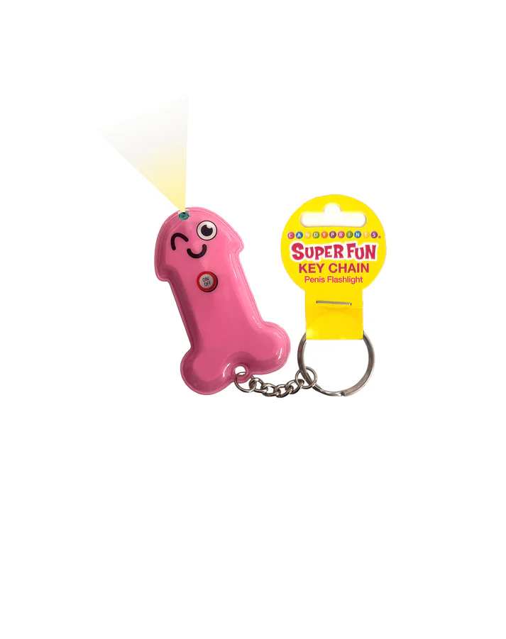 Little Genie - Super Fun Penis Flashlight Keychain Bag of 6 - Bachelor & Bachelorette Items