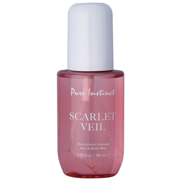 Classic Brands - Pure Instinct Pheromone Hair and Body Mist Scarlet Veil 3.35oz - Bath & Body