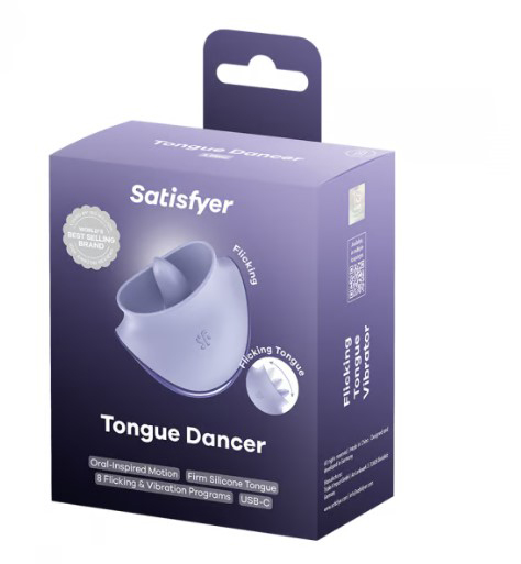 Satisfyer - Tongue Dancer - Purple - Clit Stimulators