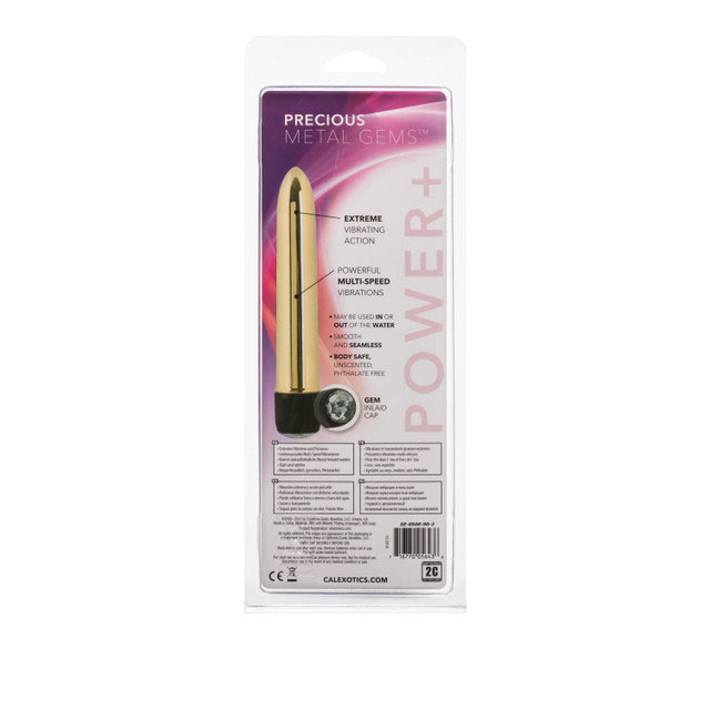 CalExotics - Precious Metal Gems 6.75 Inches - Bronze - Vibrators