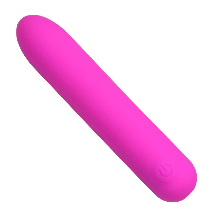 XR Brands - Tapered Flexible Silicone Bullet - Pink - Clit Stimulators