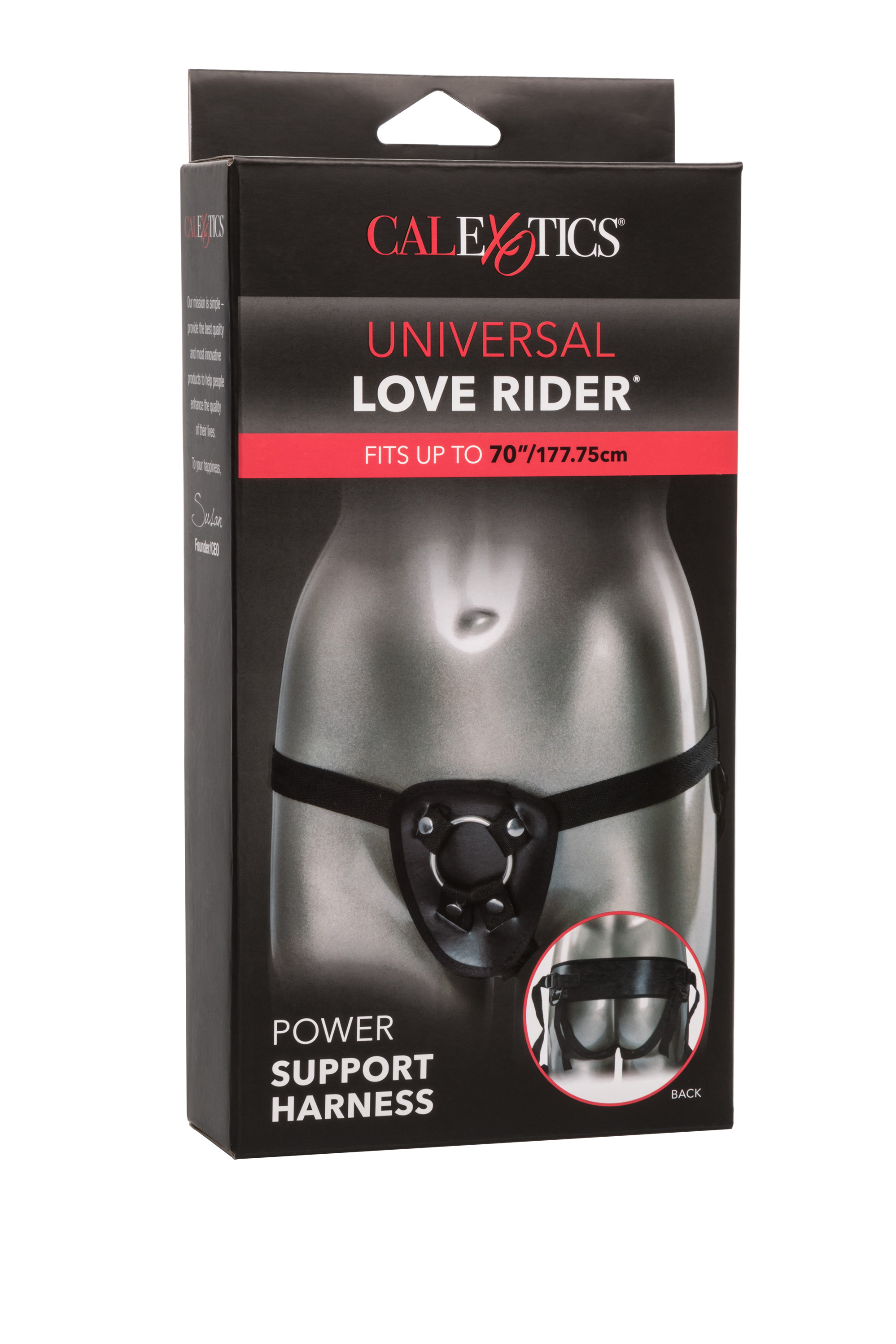 CalExotics - Universal Love Rider Power Support Harness - Harnesses & Strap-Ons