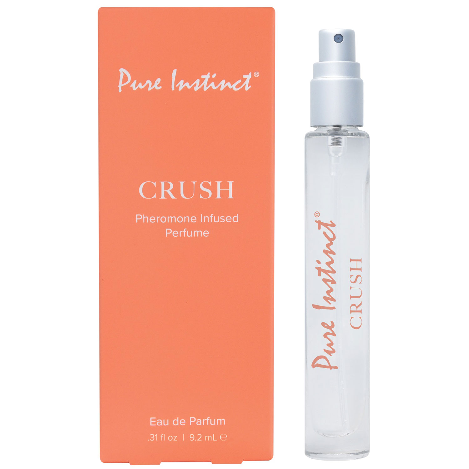 Classic Brands - Pure Instinct Pheromone Perfume Spray Crush 9.2 ml 0.31 Floz - Bath & Body