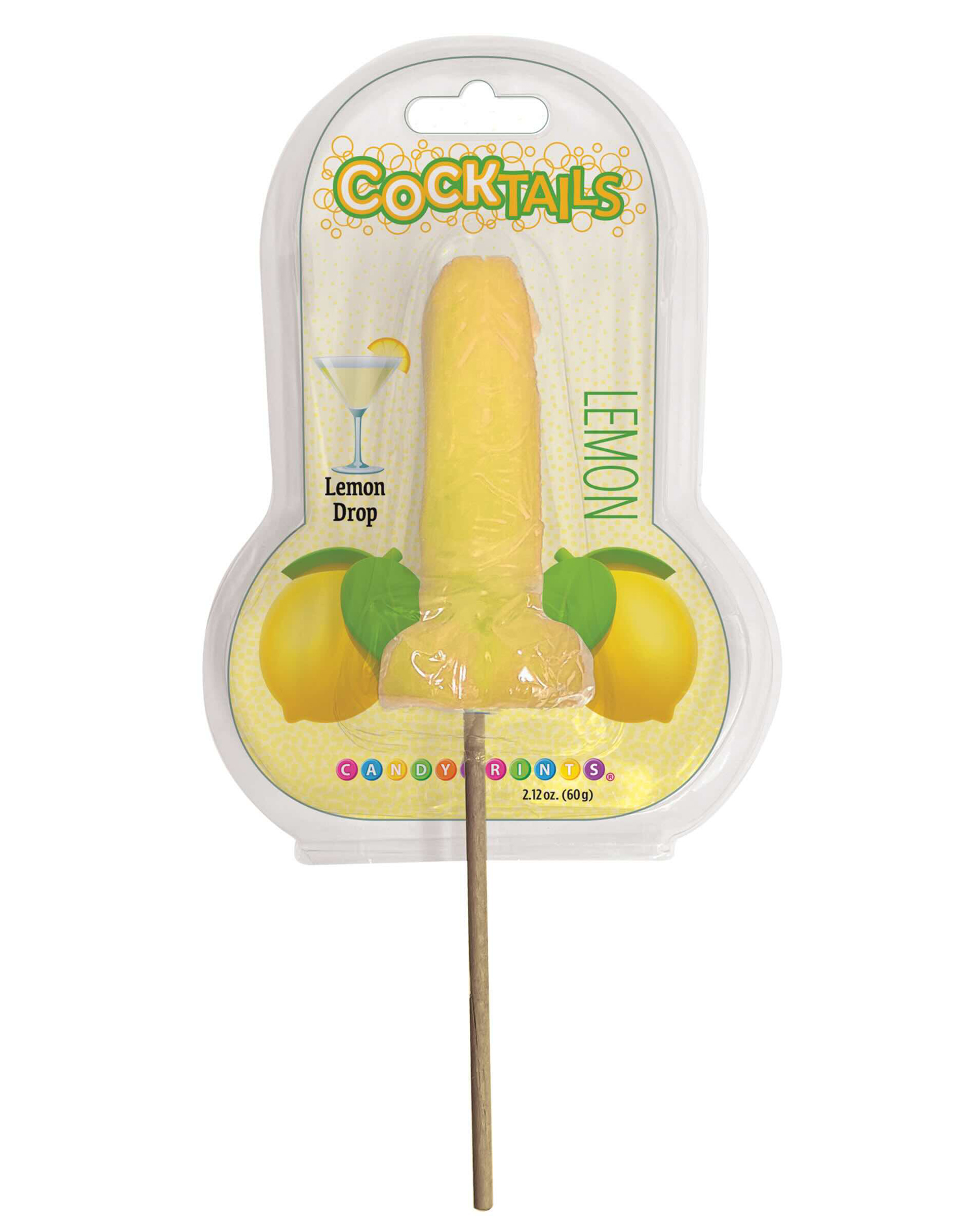 Little Genie - Cocktails 3D Lollipops Lemon - Novelties & Games