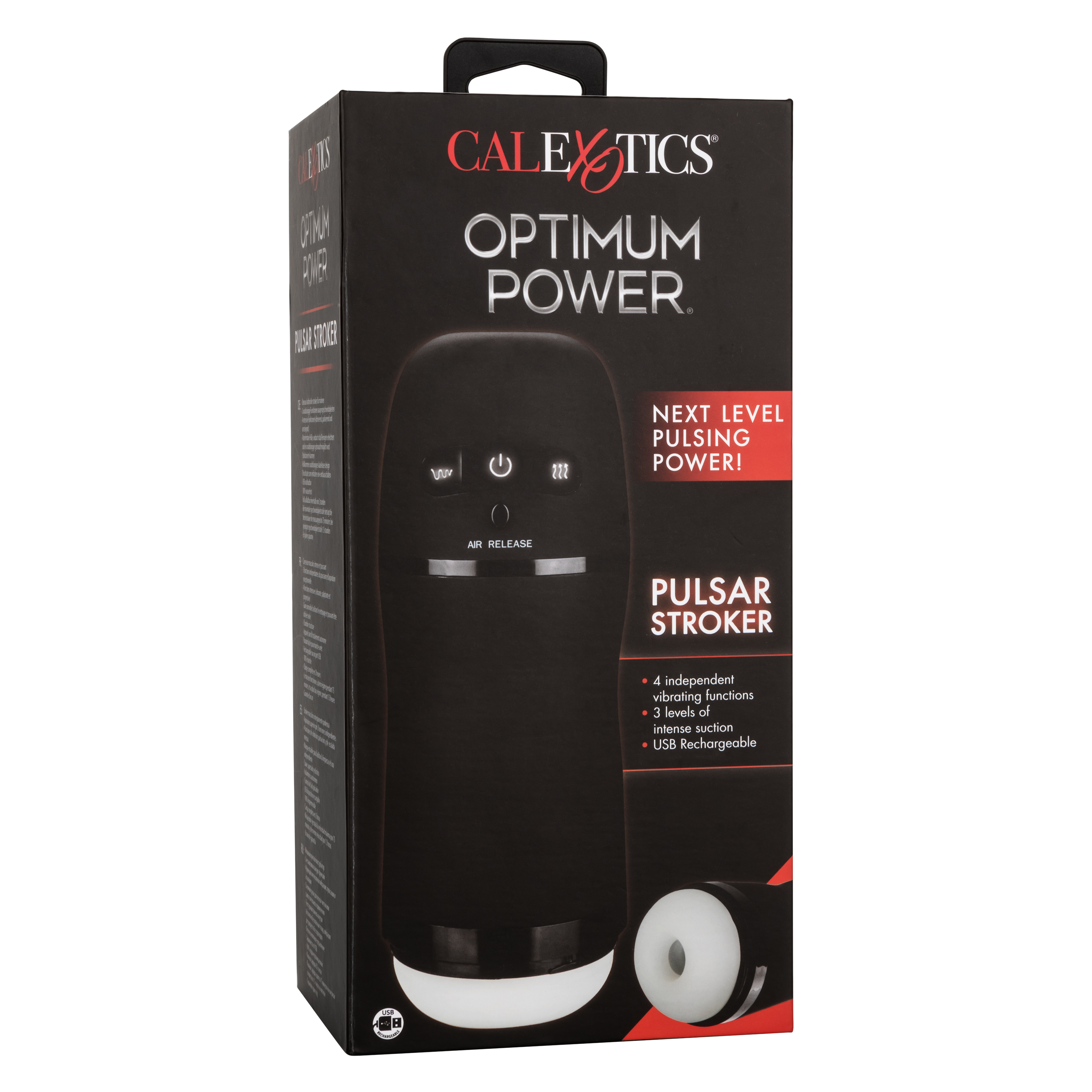 CalExotics - Optimum Power Pulsar Stroker - Masturbation Aids for Males