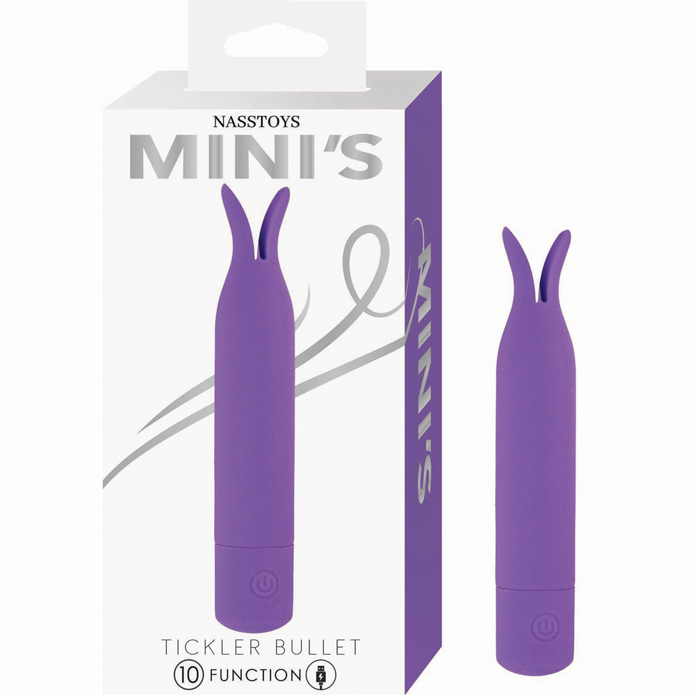Nasstoys - Nasstoys Minis Tickler Bullet - Purple - Clit Stimulators