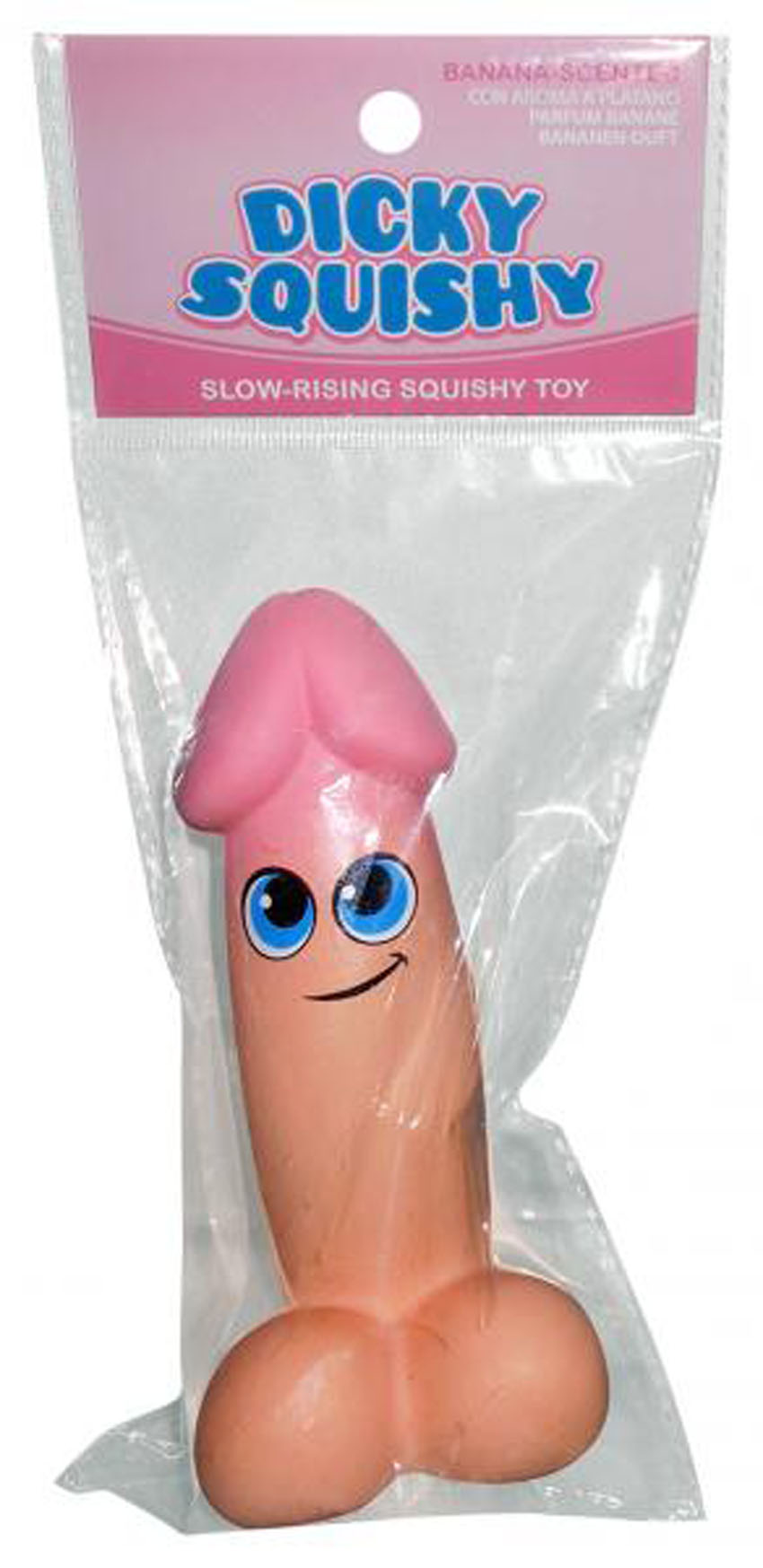 Kheper Games - Dick Squishy 5.5 Inches - Banana Scented - Novelties & Games