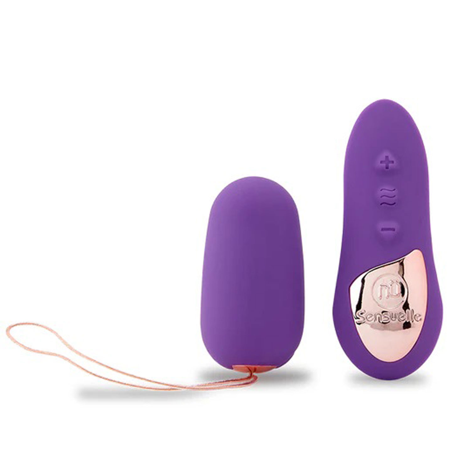 Nu Sensuelle - Nu Sensuelle Remote Control Petite Egg - Purple - Eggs & Bullets