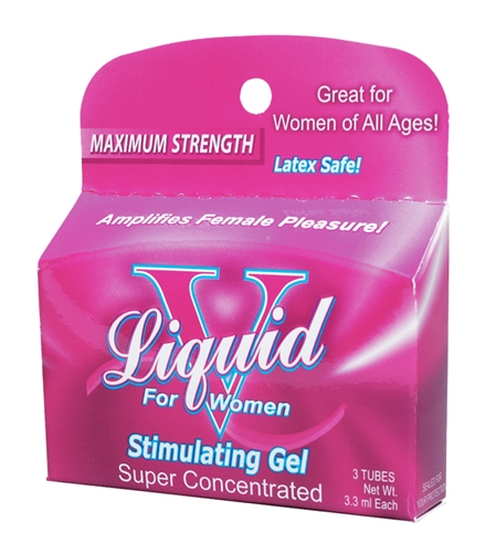 Body Action - Liquid v Box for Women 3 Tube Box - Lubricants, Creams & Glides