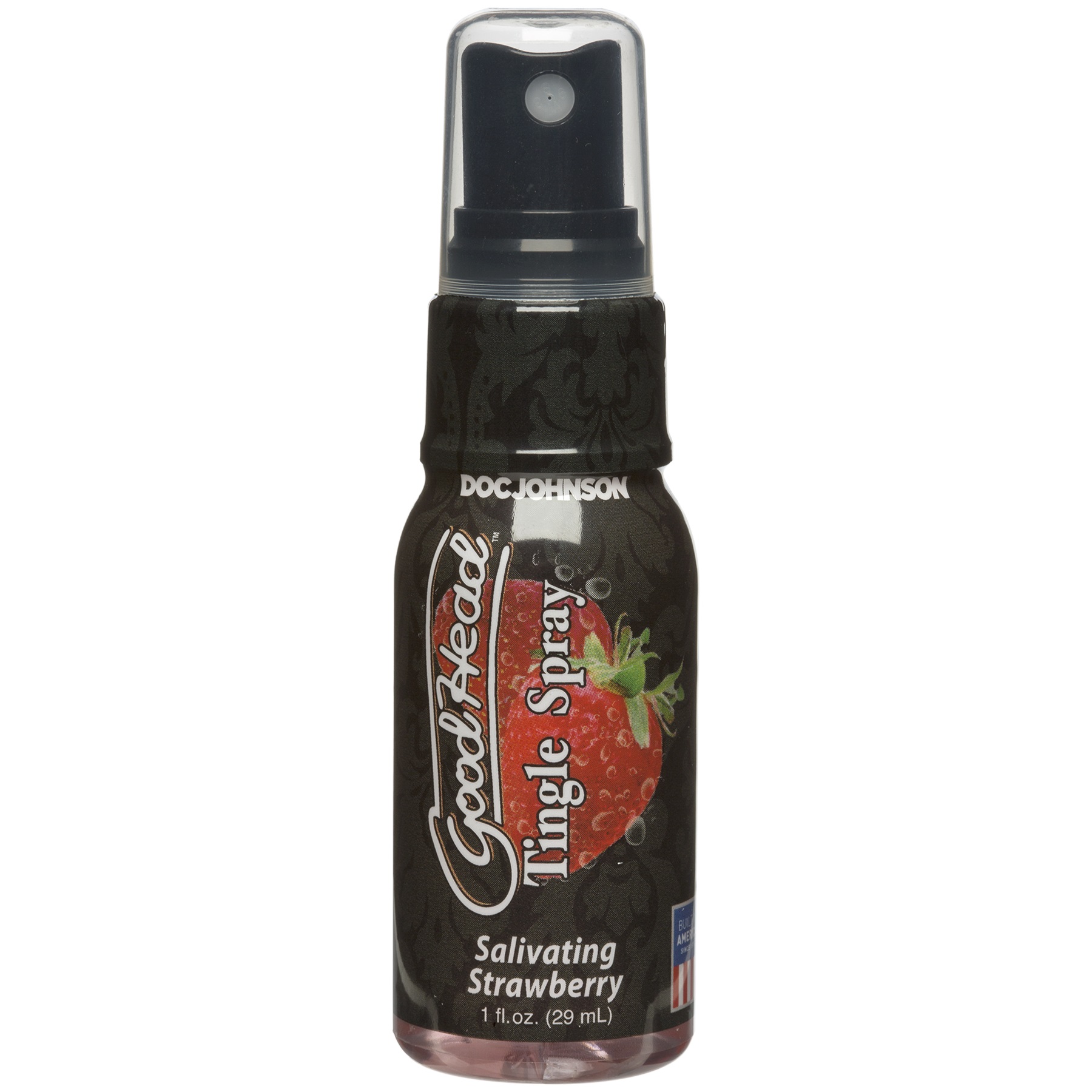 Doc Johnson - Goodhead - Tingle Spray - 1 Fl. Oz. Salivating Strawberry - Edible