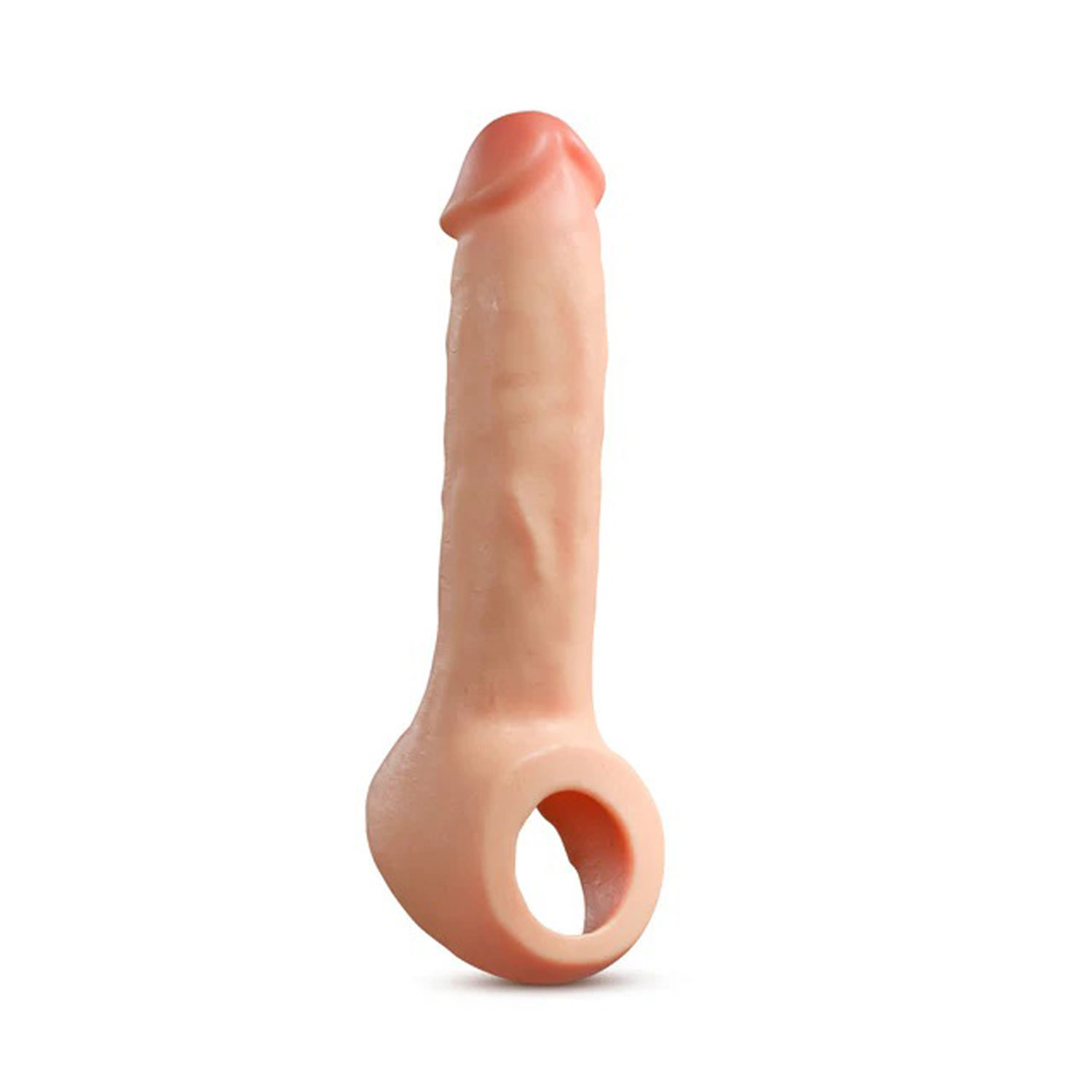 Blush - Performance Plus Thrive 2.5 Inch Silicone Penis Xtender - Beige - Penis Extension & Sleeves - Silicone