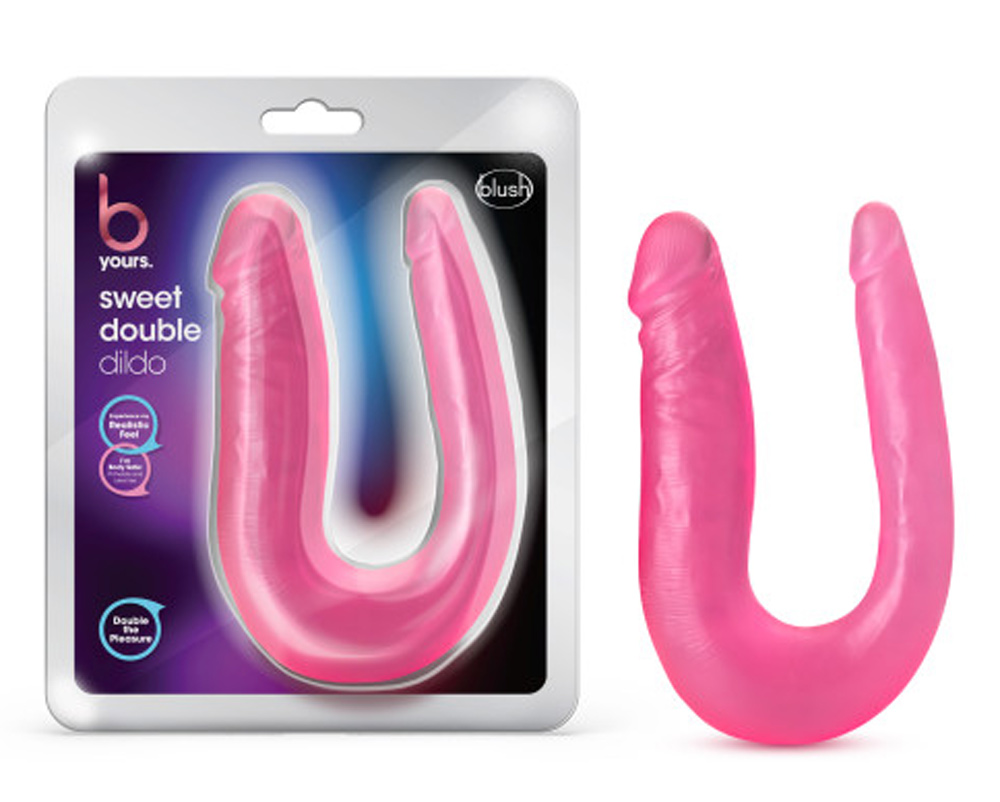 Blush - B Yours Sweet Double Dildo 12.5 in. Pink - Dildos - PVC