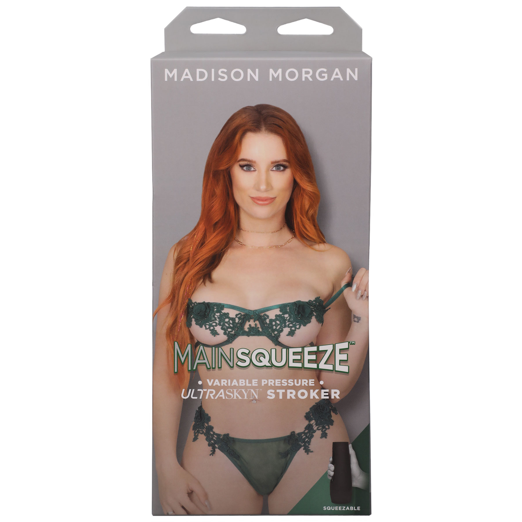 Doc Johnson - Main Squeeze Madison Morgan ULTRASKYN Vagina Stroker - Masturbation Aids for Males - TPE/TPR/Elastomers