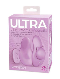 Icon Brands - Ultra Panty Vibe Here Kitty Kitty - Purple - Clit Stimulators