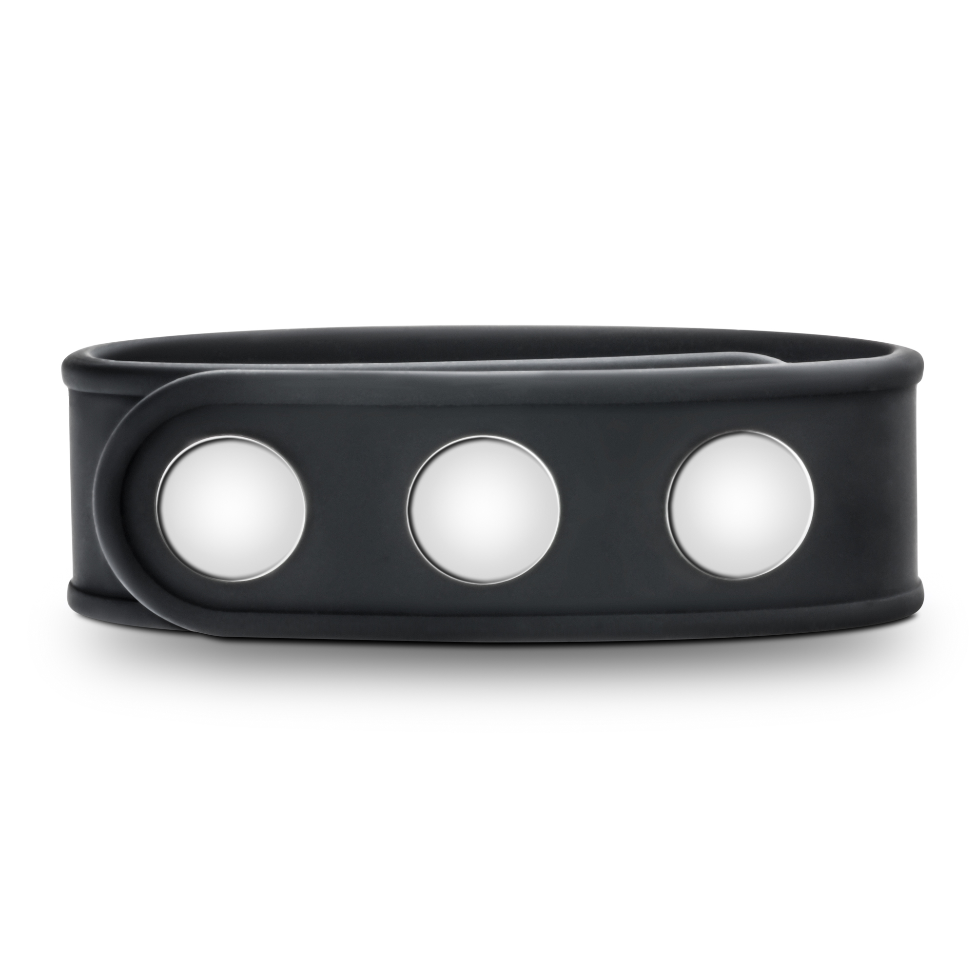 Blush - Performance - Vs5 - Silicone 3 - Snap Cock Strap - Black - Cockrings