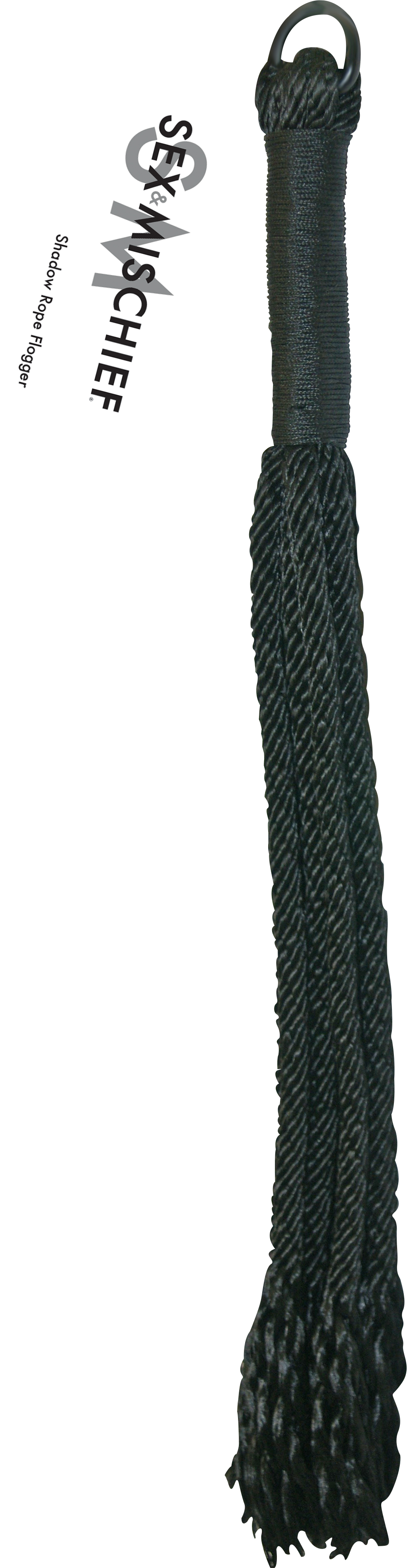 Sportsheets - Sex and Mischief Shadow Rope Flogger - Bondage & Fetish Toys