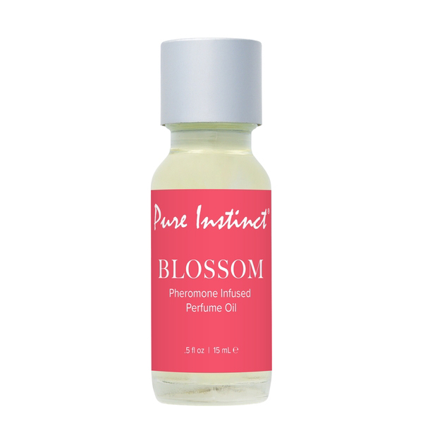 Classic Brands - Pure Instinct Pheromone Perfume Oil With Dropper Blossom 15ml | 0.5 Fl Oz - Bath & Body