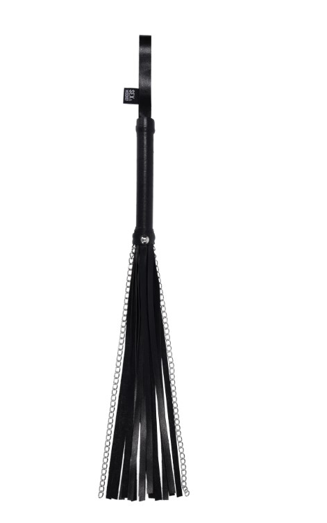 Sportsheets - Shadow Chain Flogger - Black - Bondage & Fetish Toys