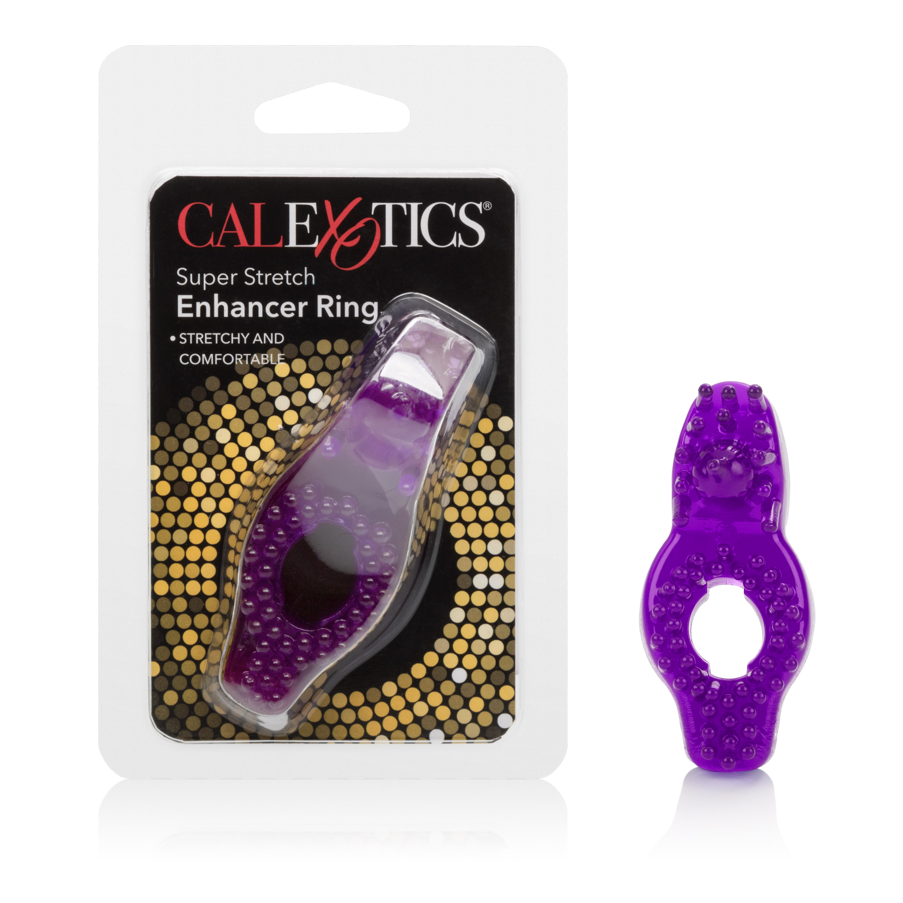 CalExotics - Super Stretch Style D - Purple - Cockrings