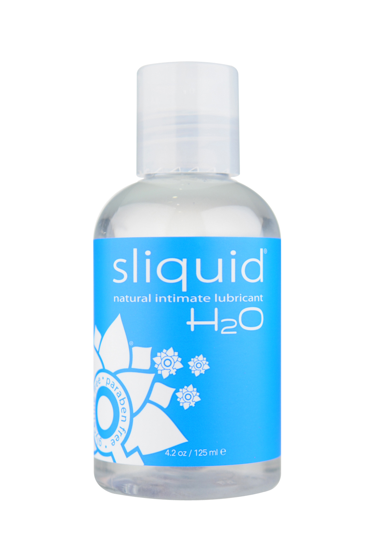 Sliquid - Naturals H20 - 4.2 Fl. Oz. (124 ml) - Lubricants, Creams & Glides