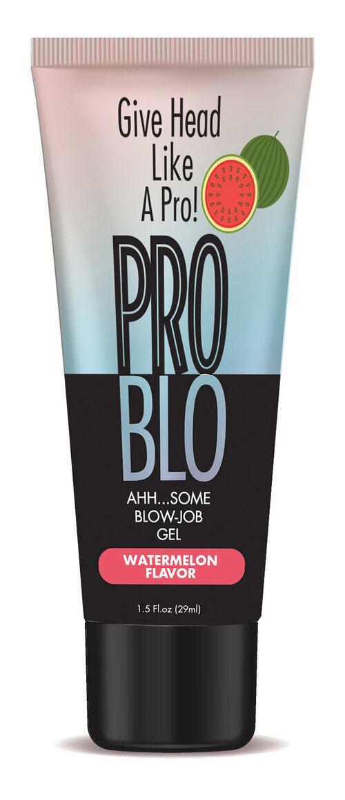 Little Genie - Problo Ahh...some Blow-Job Gel - Watermelon - 1.5 Fl. Oz. - Edible