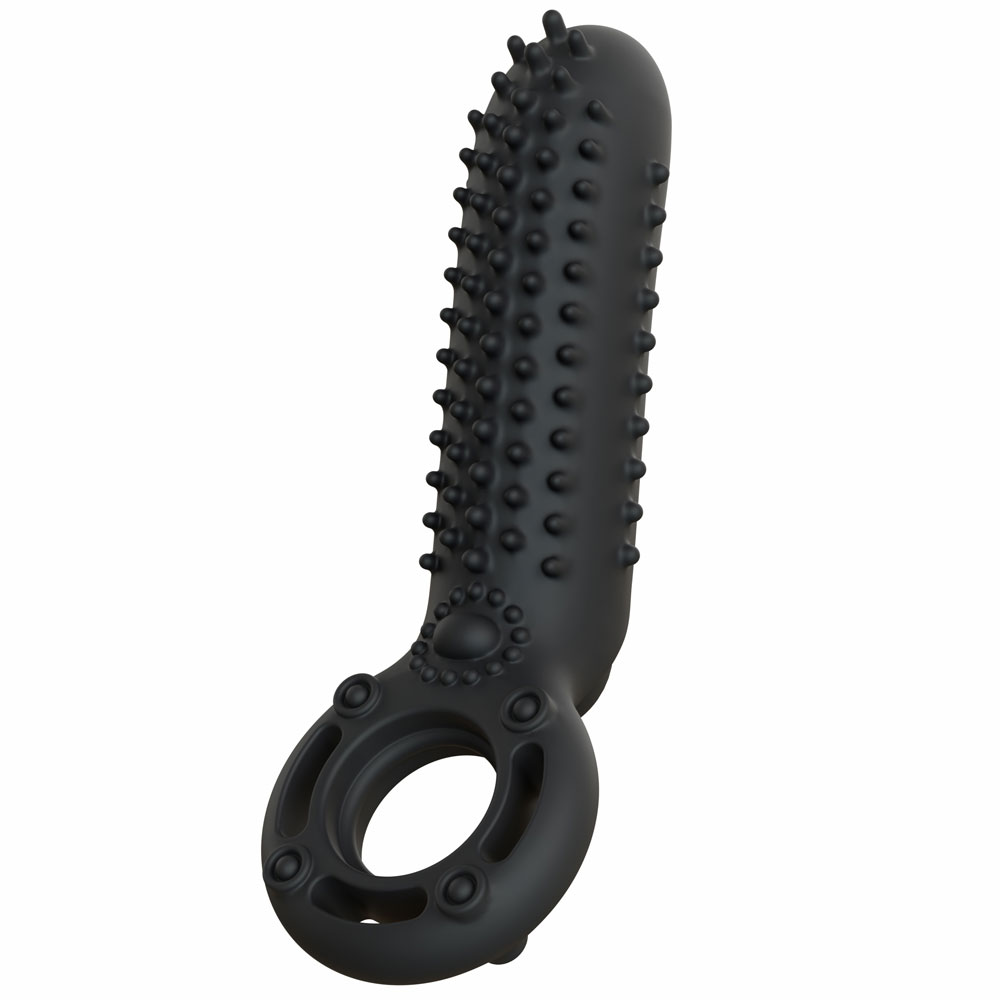 Screaming O - Rechargeable O Yeah Silicone - Black - Cockrings
