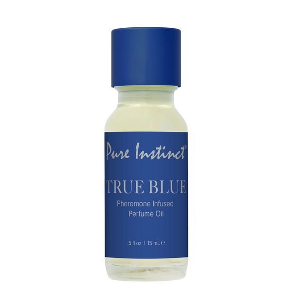 Classic Brands - Pure Instinct Pheromone Perfume Oil Original Dropper True Blue 15ml .5fl Oz - Bath & Body