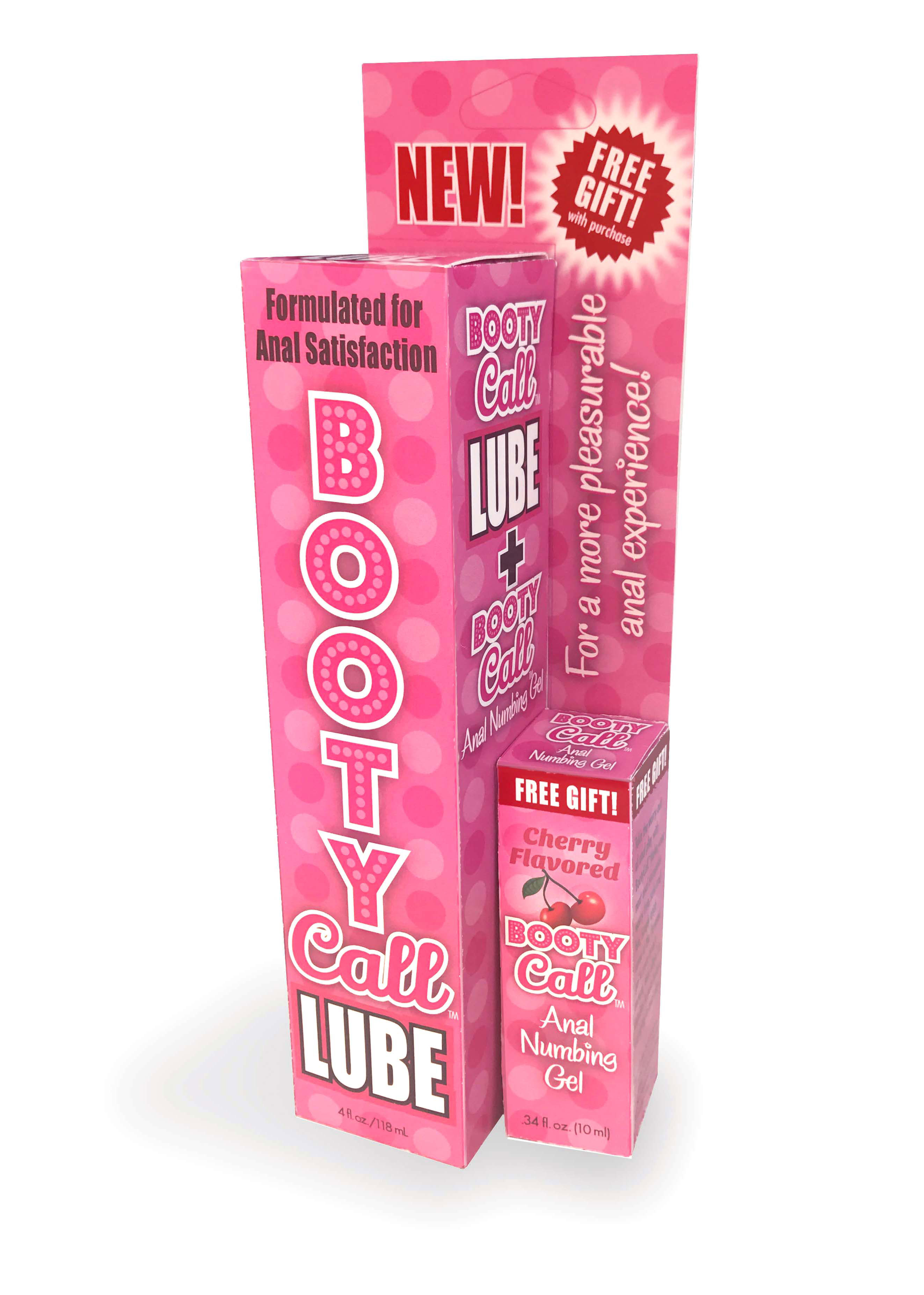 Little Genie - Booty Call Lube Duo 4 Oz - Lubricants, Creams & Glides