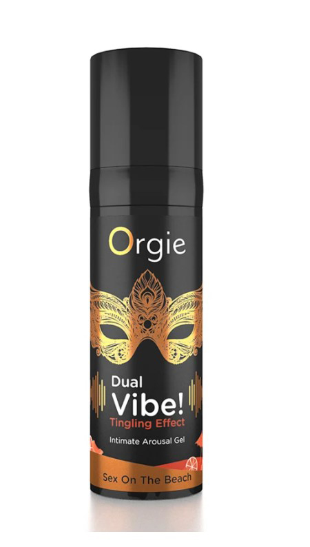 Creative Conceptions - Dual Vibe Sex on the Beach Kissable Liquid Vibrator 15ml - Lubricants, Creams & Glides