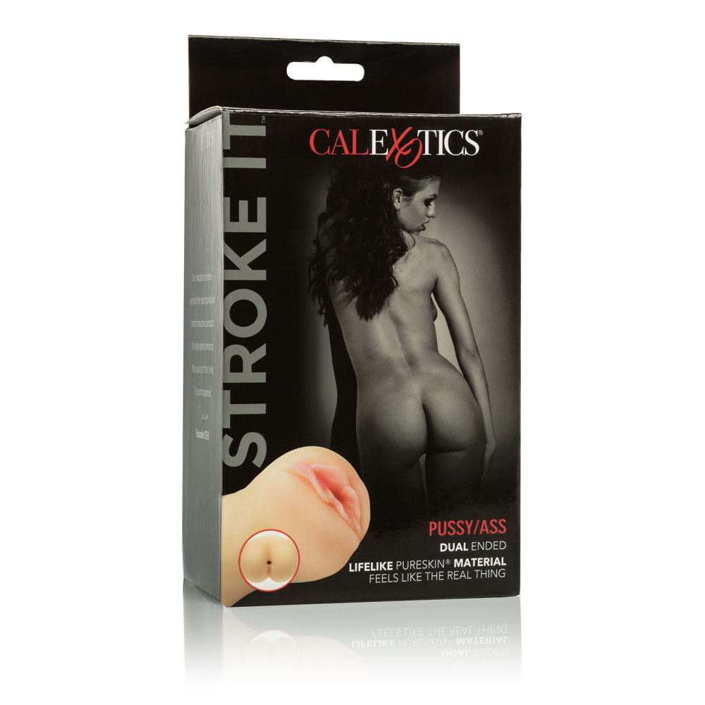CalExotics - Stroke It Pussy & Ass - Masturbation Aids for Males