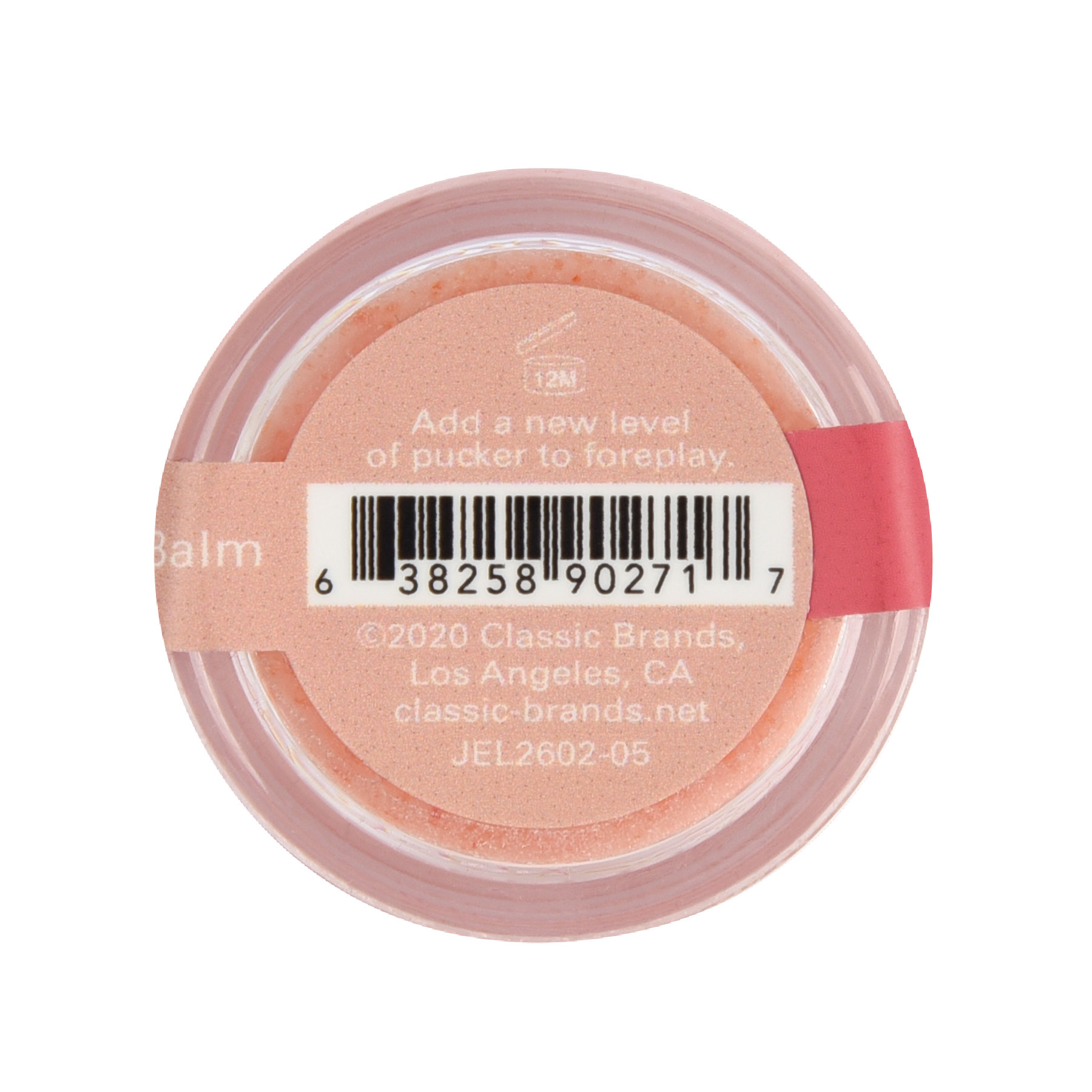 Jelique Products - Nipple Nibbler Sour Pleasure Balm Peach Pizazz - 3g Jar - Lubricants, Creams & Glides