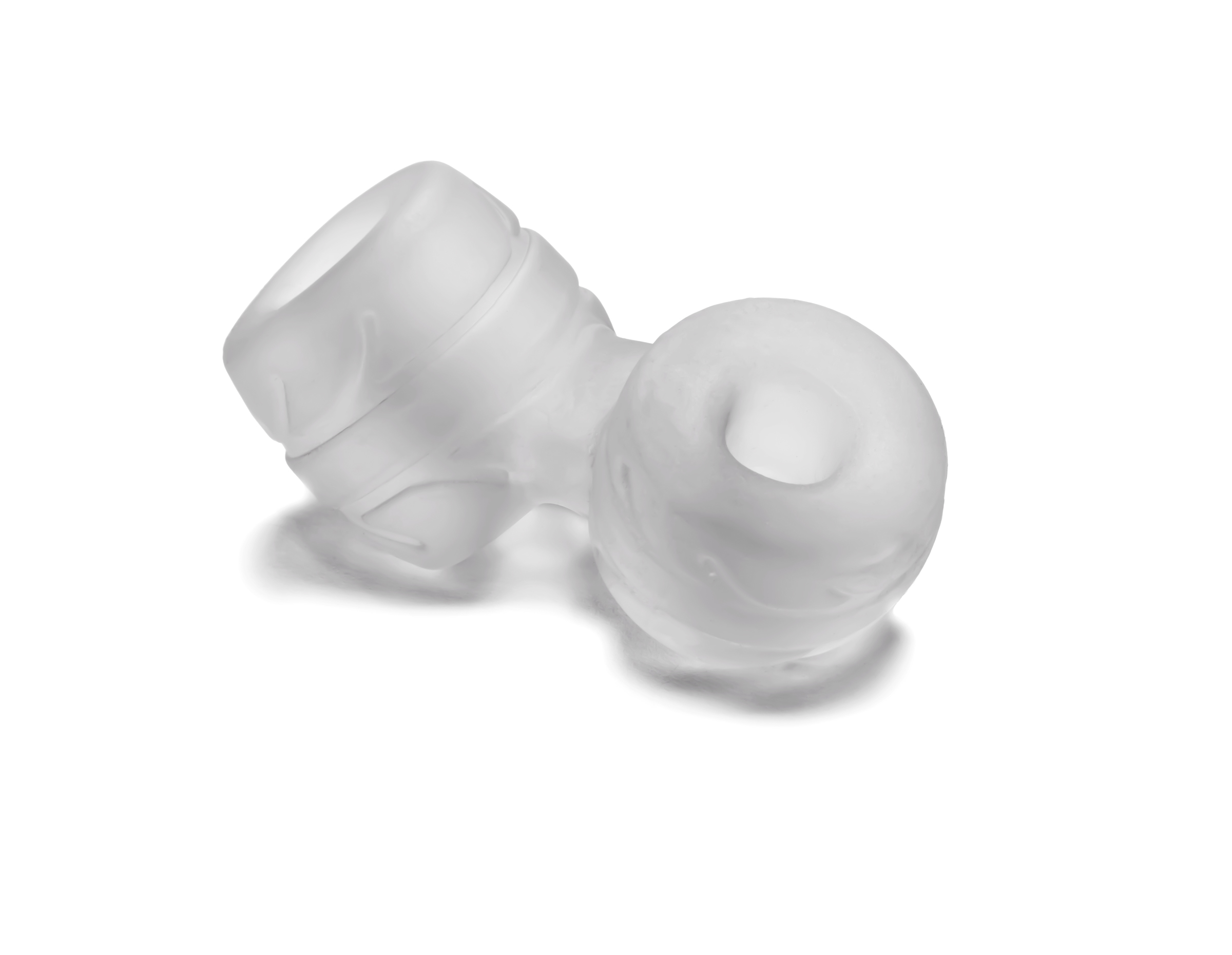 Perfect Fit - Silaskin Cock and Ball Ring and Stretcher - Clear - Cockrings