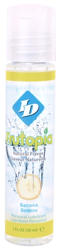 I.D. Lubricants - ID Frutopia Natural Flavor Banana 1 Oz - Lubricants, Creams & Glides