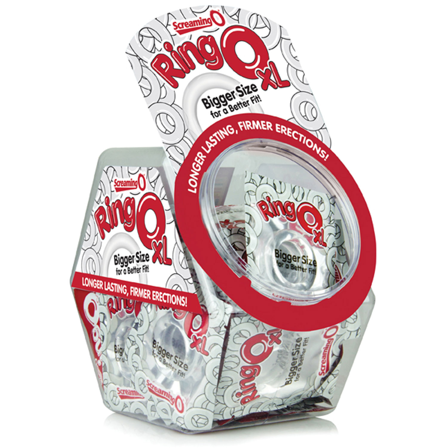 Screaming O - Ring O XL in Candy Bowl - 36 Count Display - Cockrings