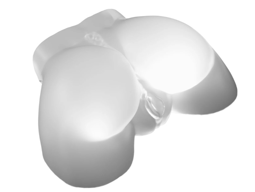Pipedream - Pdx Elite After Dark Series Go-Go Booty Led Mega Masturbator - Frosted - Masturbation Aids for Males