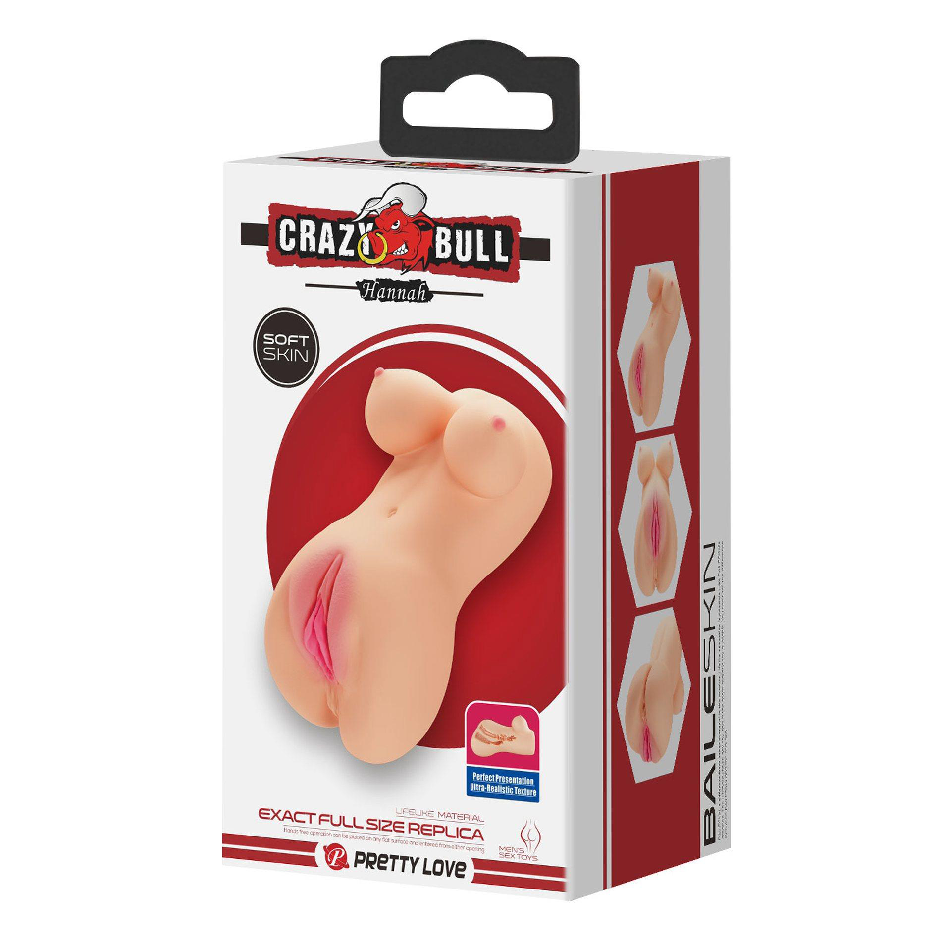 Pretty Love - Hannah the Realistic Vagina Masturbator - Light - Masturbation Aids for Males
