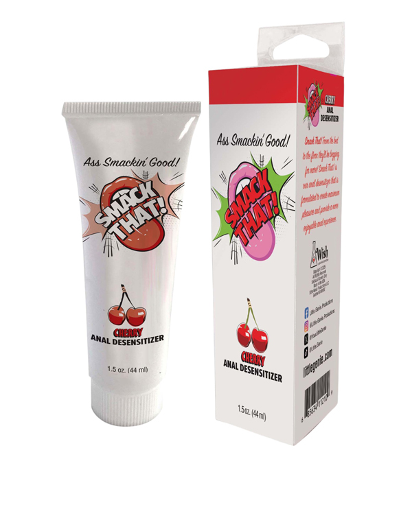 Little Genie - Smack That Anal Desensitizer Cherry 1.5 oz. - Supplements & Enhancers - Gel