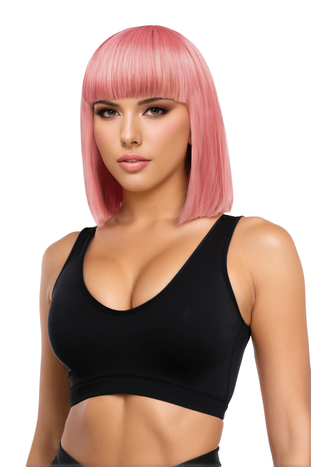 XGEN - Kristen Premium Stylable Wig - Pink - Holiday Items