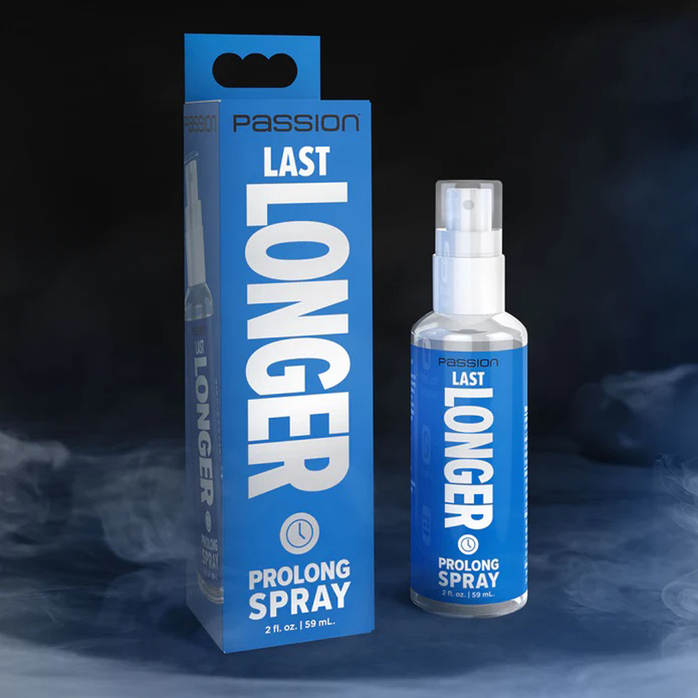 XR Brands - Last Longer Prolong Spray 2oz - Lubricants, Creams & Glides