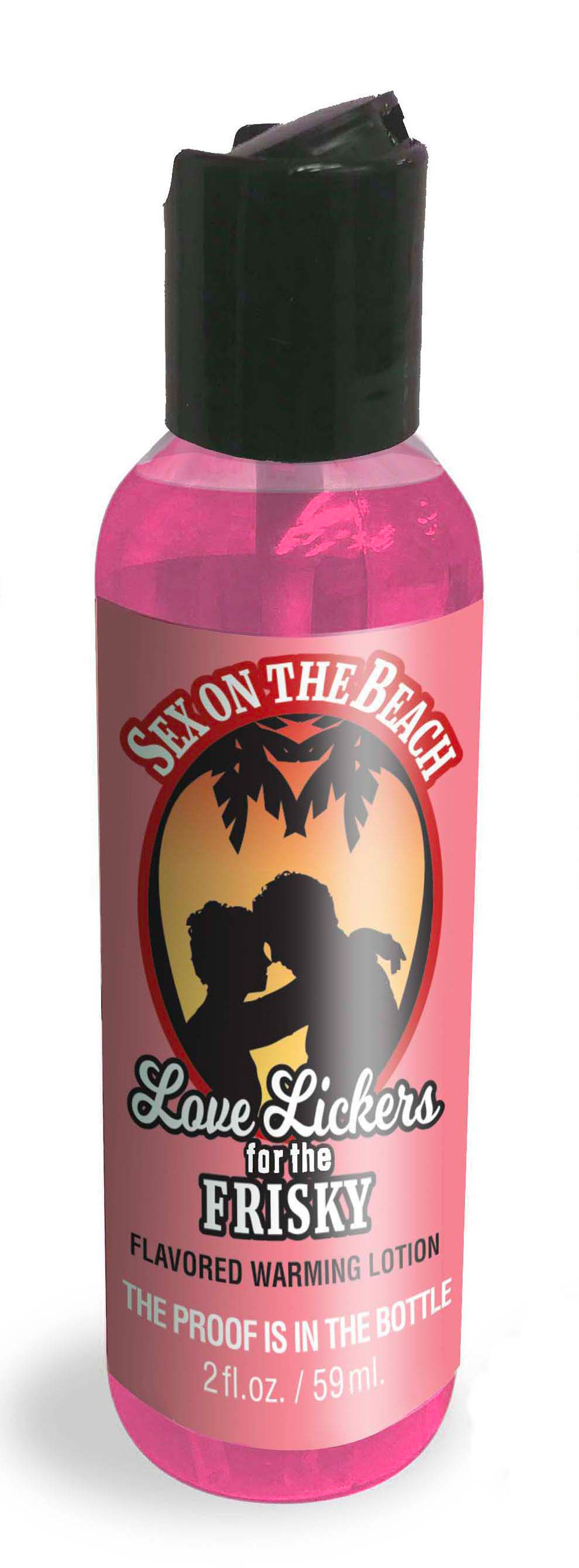 Little Genie - Love Lickers Massage Oil - Sex on the Beach - 1.76 Fl. Oz. - Edible