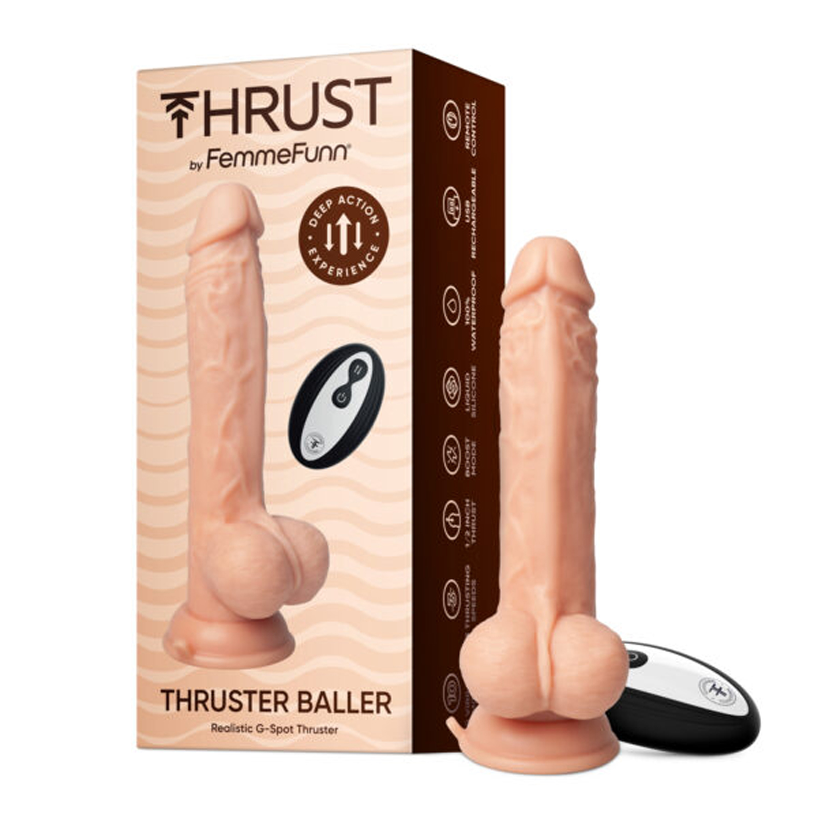 FemmeFunn FemmeFunn Thruster Baller Nude