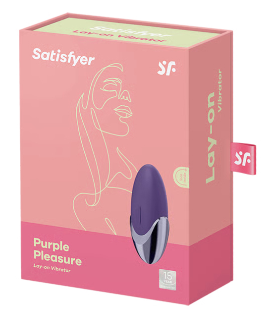 Satisfyer - Satisfyer Layons Purple Pleasure 15-Function Rechargebale Silicone Stimulator - Clit Stimulators